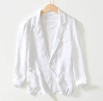 Pure Linen Casual Blazer