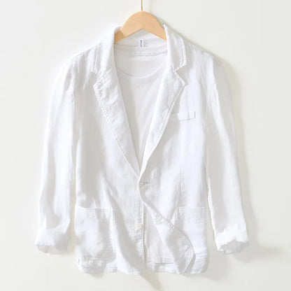 Pure Linen Casual Blazer