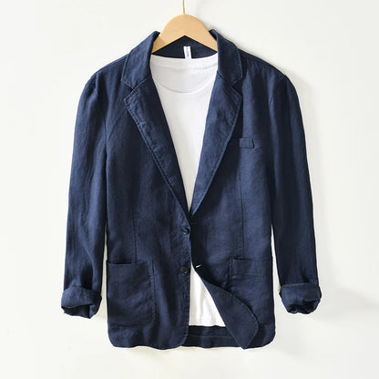 Pure Linen Casual Blazer